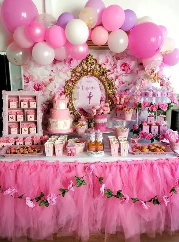 Décoration anniversaire thème Ballerine