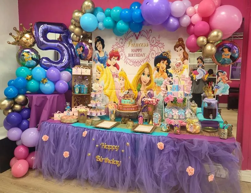 Décoration anniversaire thème Princesse